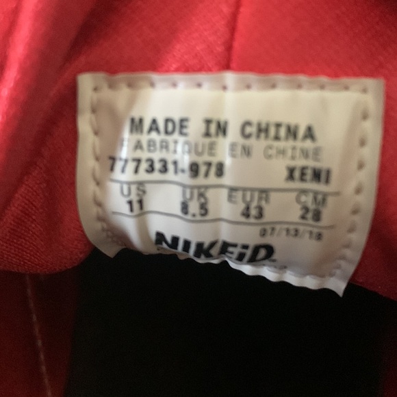 Women’s Nike Air Huarache ID Sneakers Sz 11 - Picture 6 of 7